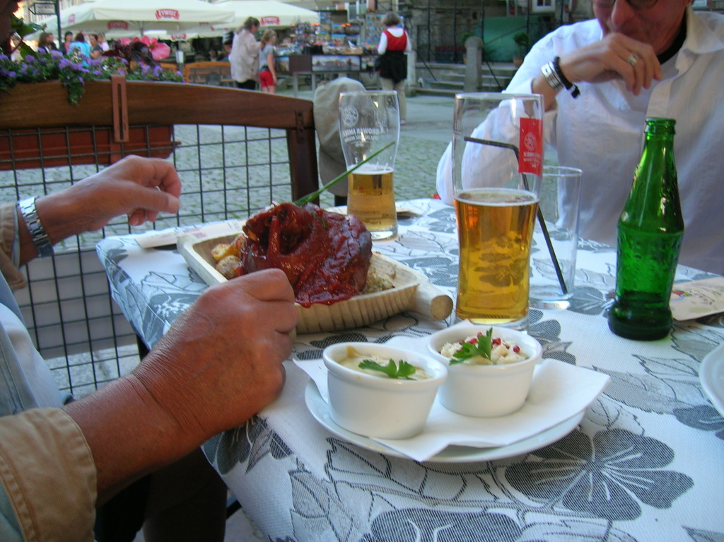 Pig's knuckle, traditional Polish dish