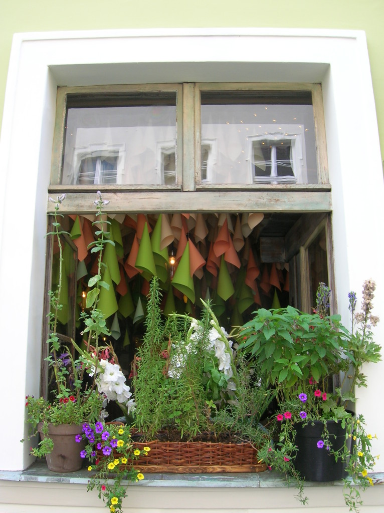 Café window in Poznan