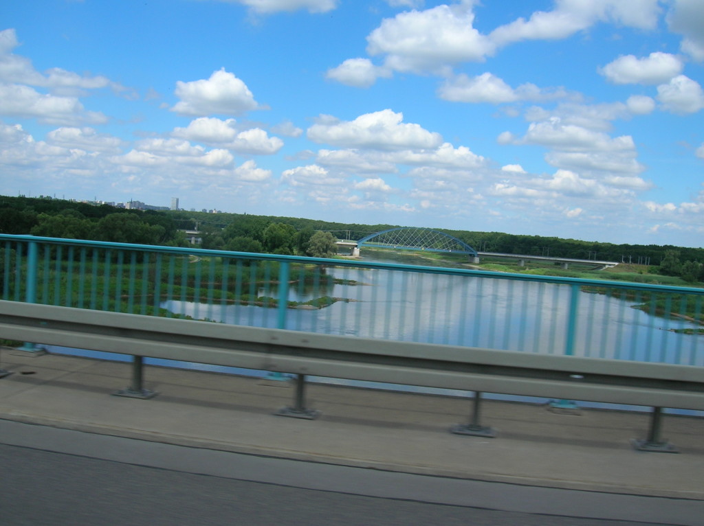 Crossing the Oder River into Germany