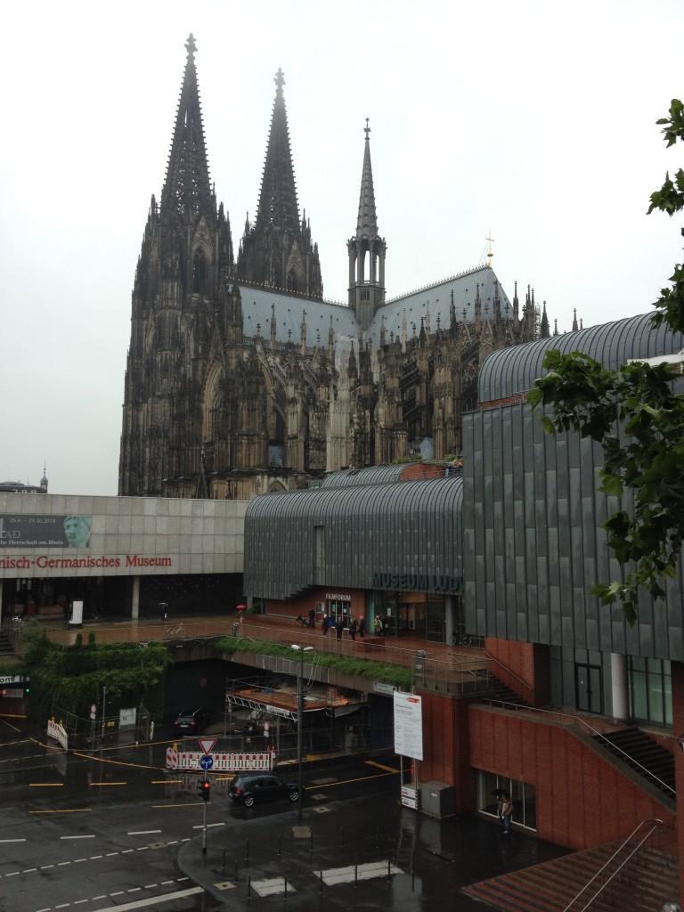 View from my hotel room in Cologne